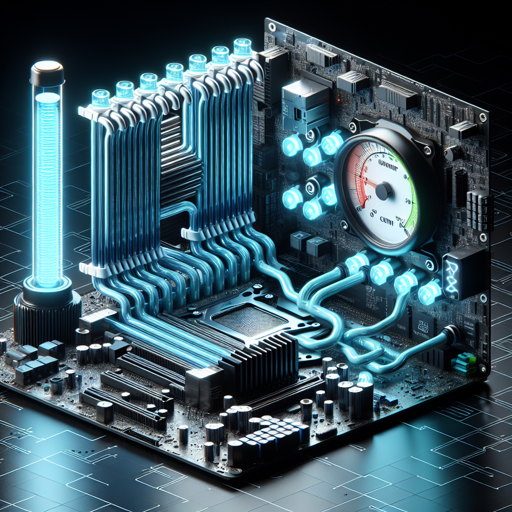 What benefits do motherboards with integrated water cooling blocks provide?